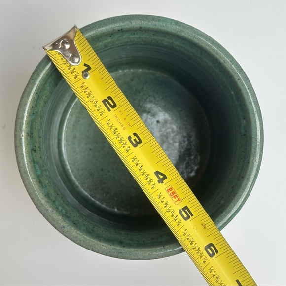 Vintage 1983 Studio Pottery Utensil Holder Hawaii Signed - Picture 5 of 7